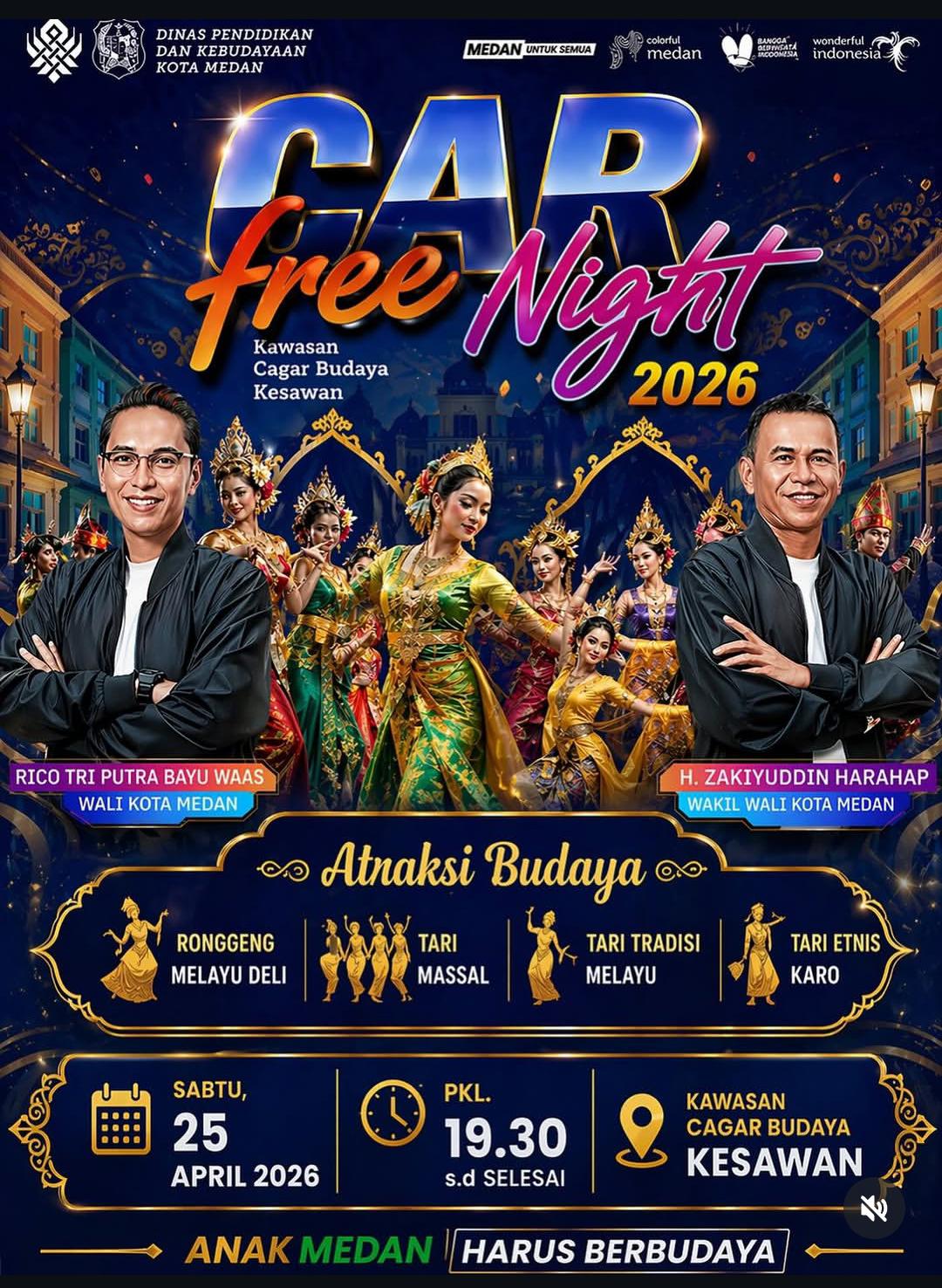 Andi Yudhistira; Atraksi Budaya di CFN Untuk Sukseskan Visi Medan Untuk Semua